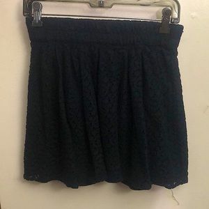 Delia’s Black Lace Skirt